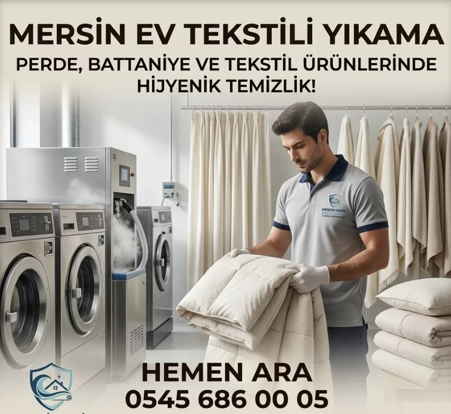 Mersin Ev Tekstili Yıkama